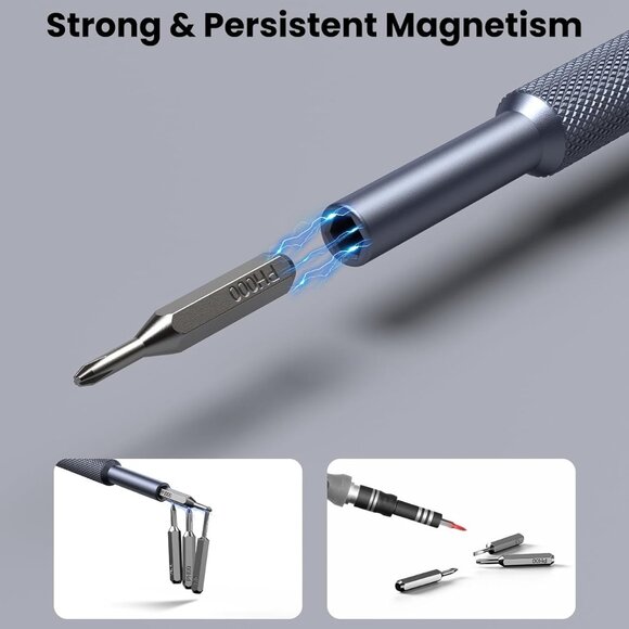 Small Screwdriver Set, Professional Magnetic Mini Repair Tool Kit for Phone - Picture 4 of 7